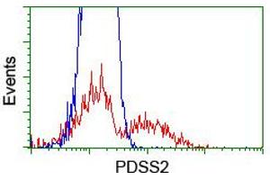 Flow Cytometry (FACS) image for anti-Prenyl (Decaprenyl) Diphosphate Synthase, Subunit 2 (PDSS2) antibody (ABIN1500137) (PDSS2 Antikörper)