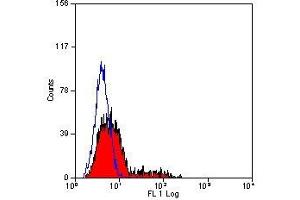 Flow Cytometry (FACS) image for anti-Killer Cell Lectin-Like Receptor Subfamily D, Member 1 (KLRD1) antibody (ABIN2472843) (CD94 Antikörper)