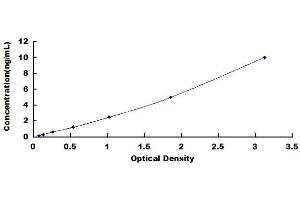 Typical Standard Curve (PRB4 ELISA Kit)