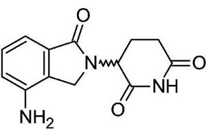 Chemical structure of Lenalidomide , a Ubiquitin ligase inducer. (Lenalidomide)