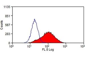 Flow Cytometry (FACS) image for anti-Hepatitis A Virus Cellular Receptor 1 (HAVCR1) antibody (PE) (ABIN2476813) (HAVCR1 Antikörper  (PE))