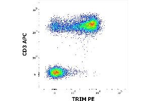 Flow Cytometry (FACS) image for anti-T Cell Receptor Associated Transmembrane Adaptor 1 (TRAT1) (AA 29-186), (Intracellular) antibody (PE) (ABIN125716)