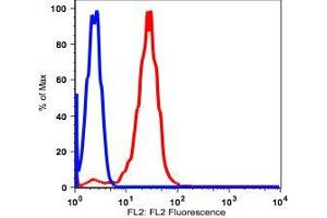 Flow Cytometry (FACS) image for anti-CD38 antibody (PE) (ABIN2704264) (CD38 Antikörper  (PE))