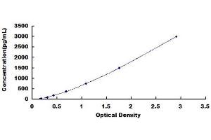 Typical Standard Curve (CXCL9 ELISA Kit)