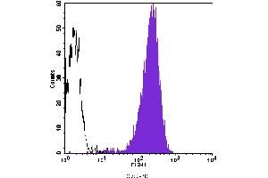 Flow Cytometry (FACS) image for anti-Membrane Metallo-Endopeptidase (MME) antibody (PE) (ABIN2144775) (MME Antikörper  (PE))