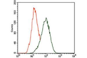 Flow Cytometry (FACS) image for anti-Kruppel-Like Factor 1 (erythroid) (KLF1) (AA 208-362) antibody (ABIN1845960) (KLF1 Antikörper  (AA 208-362))