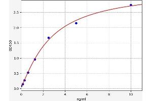 Typical standard curve (VASP ELISA Kit)