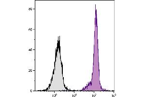 BALB/c mouse bone marrow cells were stained with Mouse Anti-Mouse CD45. (CD45.2 Antikörper  (PE-Cy5.5))