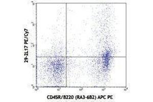 Flow Cytometry (FACS) image for anti-Chemokine (C-C Motif) Receptor 6 (CCR6) antibody (PE-Cy7) (ABIN2659455) (CCR6 Antikörper  (PE-Cy7))