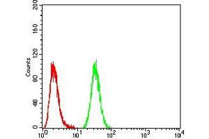 Flow Cytometry (FACS) image for anti-Nuclear Factor of kappa Light Polypeptide Gene Enhancer in B-Cells Inhibitor, alpha (NFKBIA) (AA 150-291) antibody (ABIN5928181) (NFKBIA Antikörper  (AA 150-291))