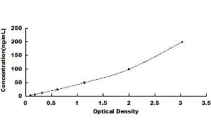 Typical standard curve (TNC ELISA Kit)